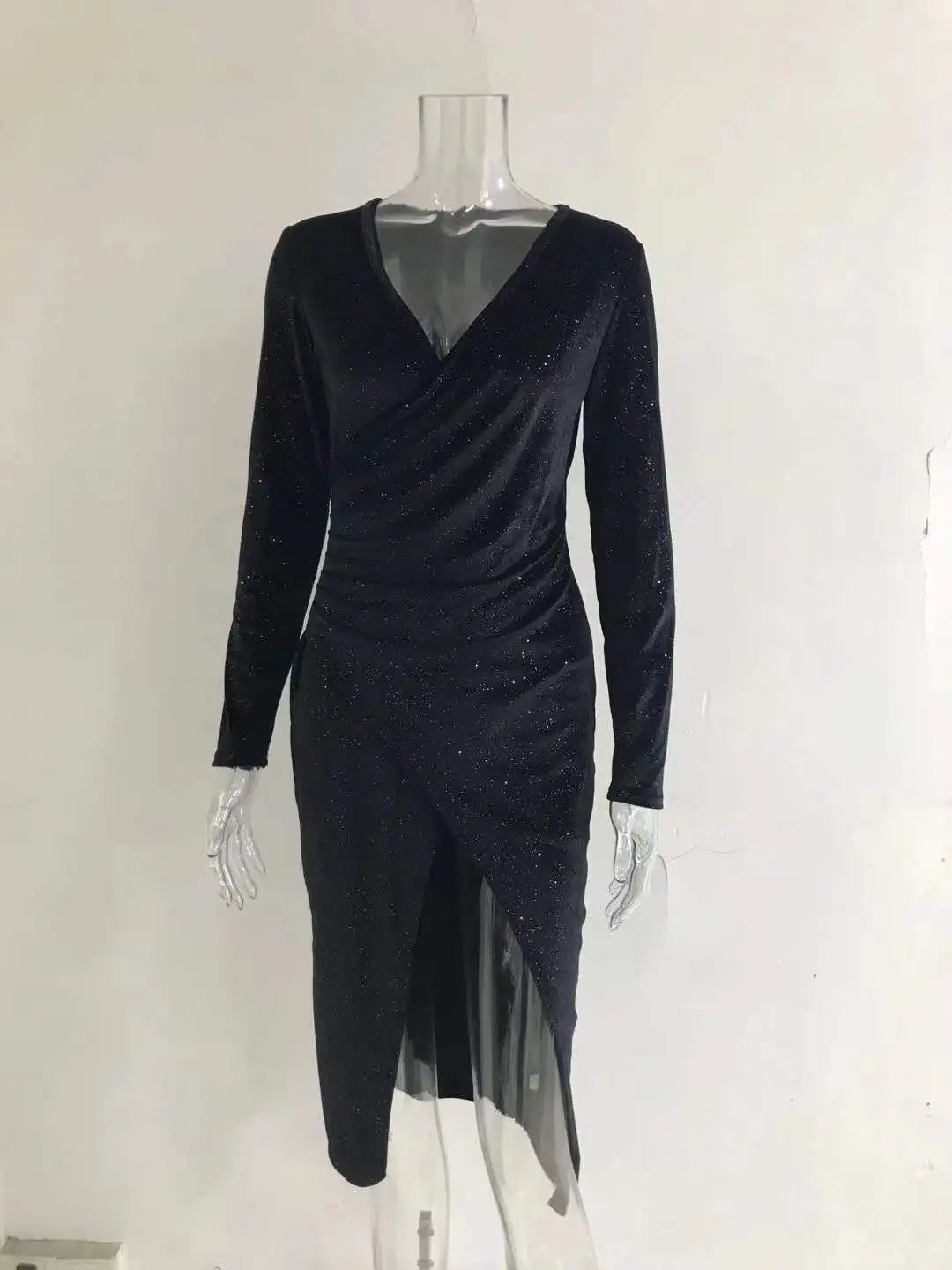 Midnight Allure Velvet Midi