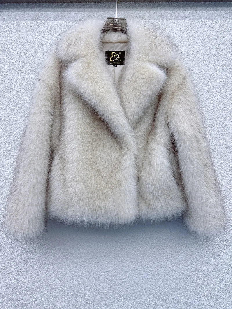 Luxe Harmony Fur Coat