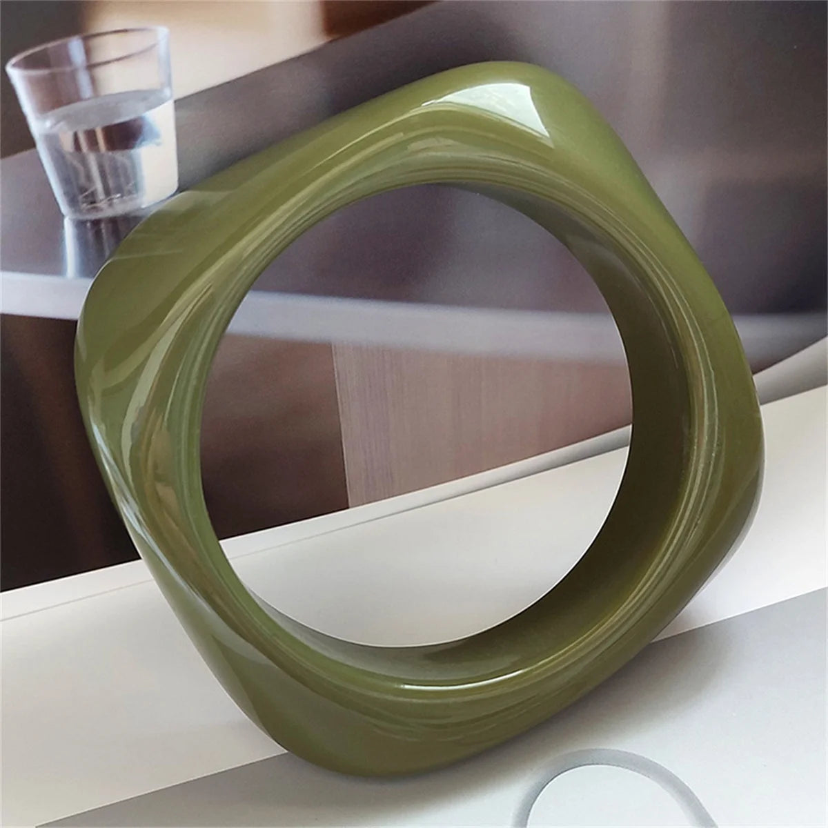 Chunky Resin Bangle Bracelets