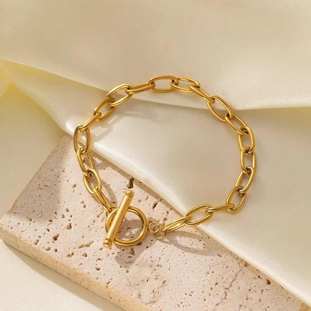 Chunky Link Chain Bracelet
