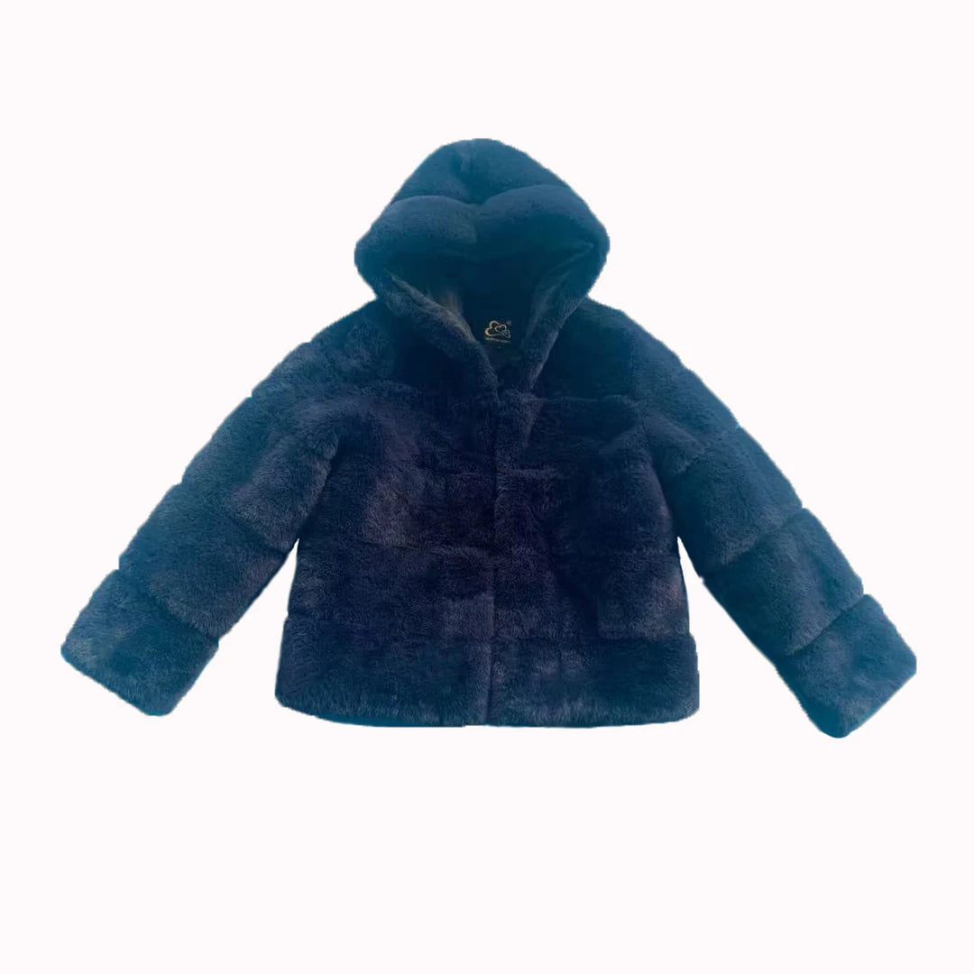 Luxe Velvet Fox Jacket