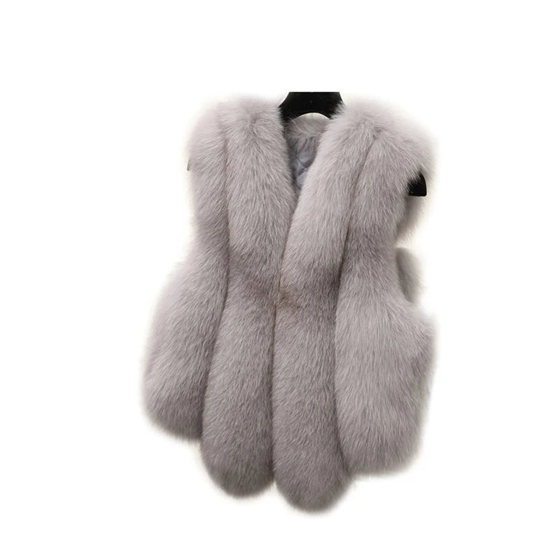 Plush Luxe Faux Fur Vest