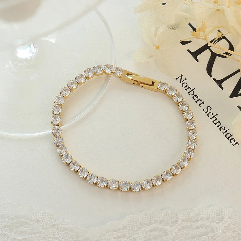 Classic CZ Tennis Bracelet