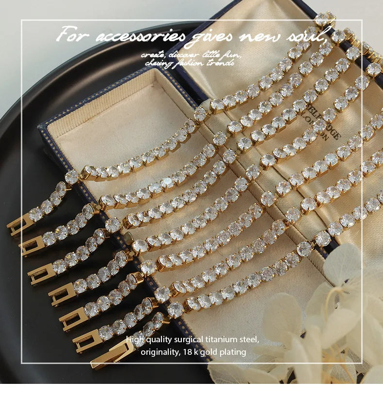 Classic CZ Tennis Bracelet