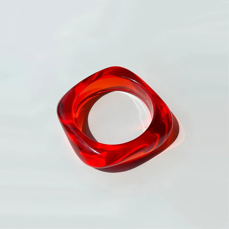 Chunky Resin Statement Bangle