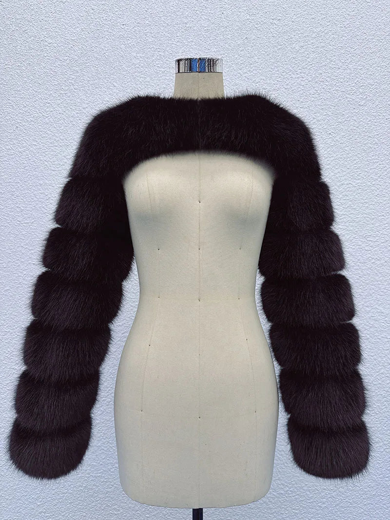 Luxe Shoulder Fur Bolero