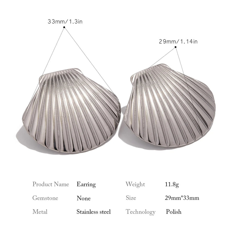 Shell Kavi Earrings
