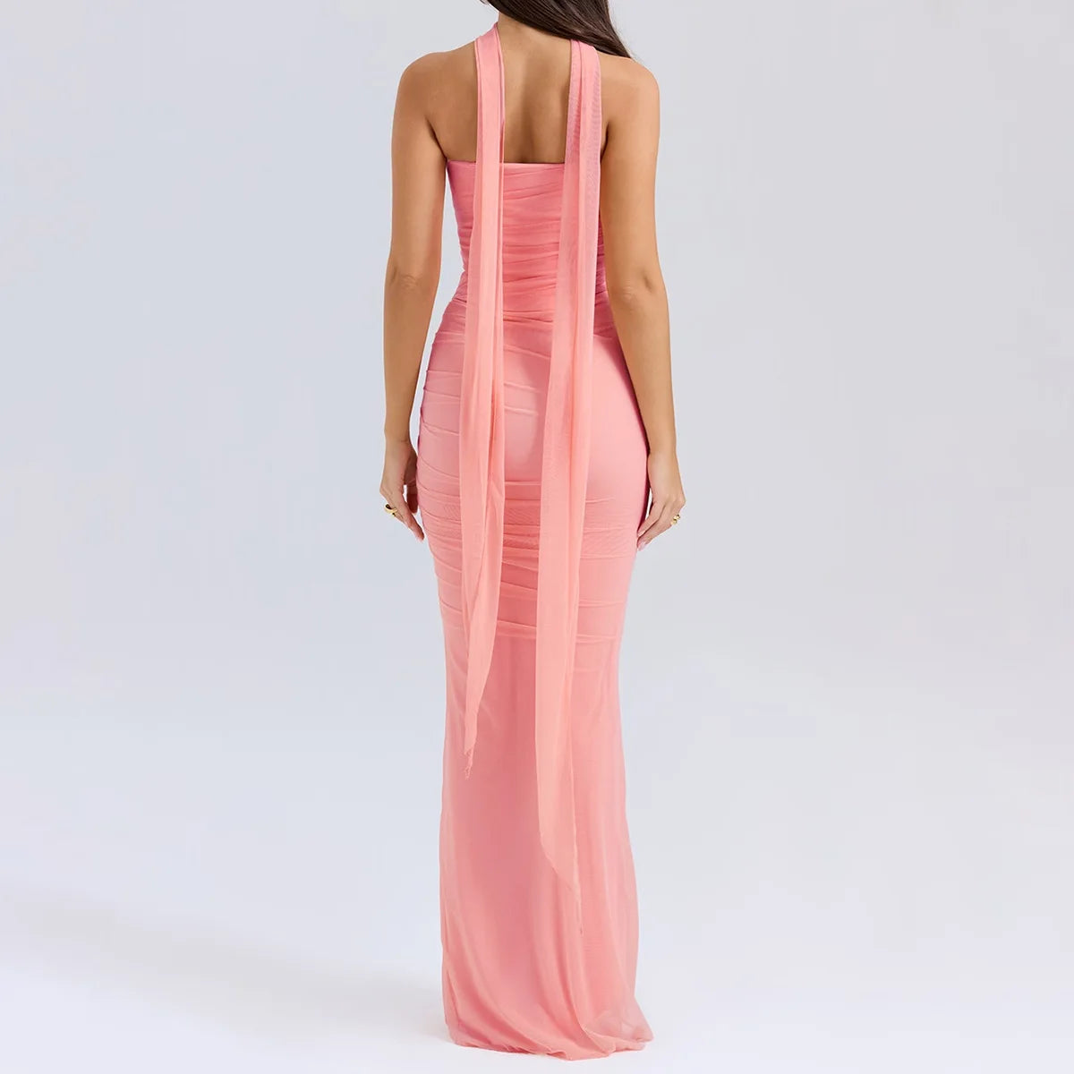 Strapless Bodycon Maxi Dress
