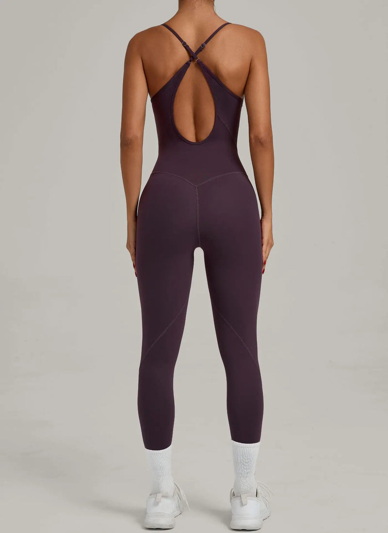Sleek Contour Jumpsuit