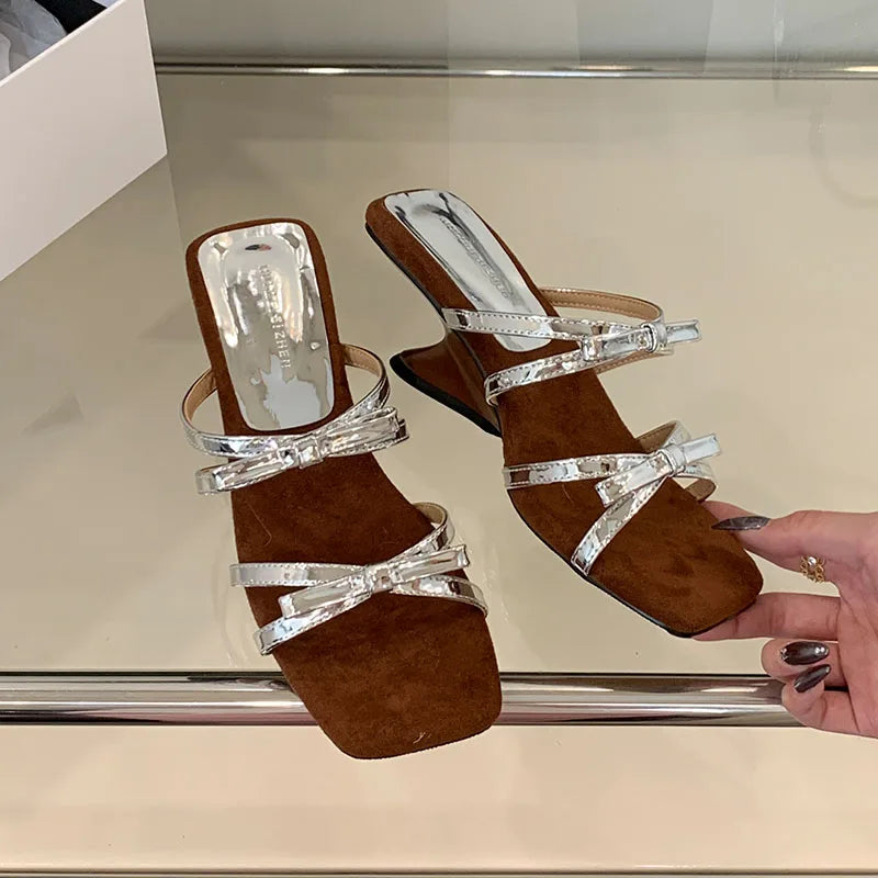 Strappy Block Heel Sandals