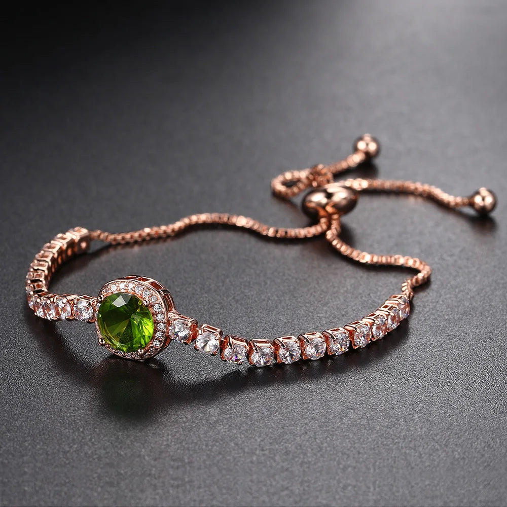 Elegant Crystal Tennis Bracelet