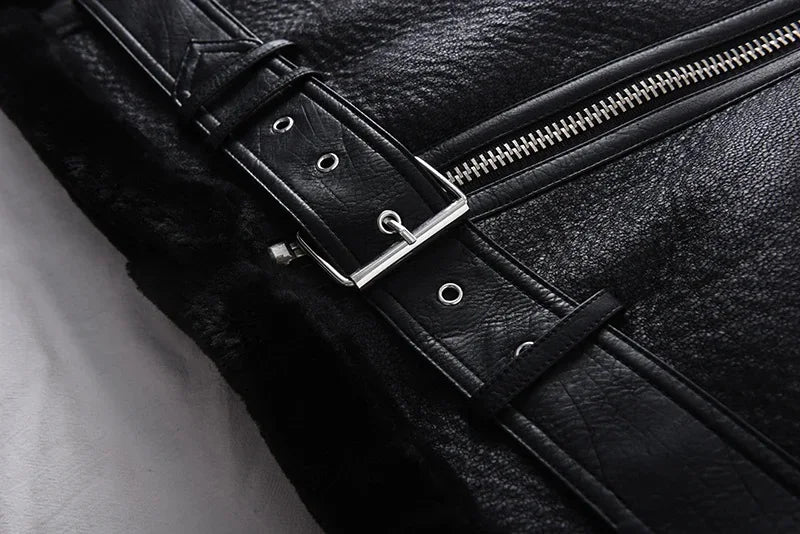 Urban Luxe Shearling Jacket