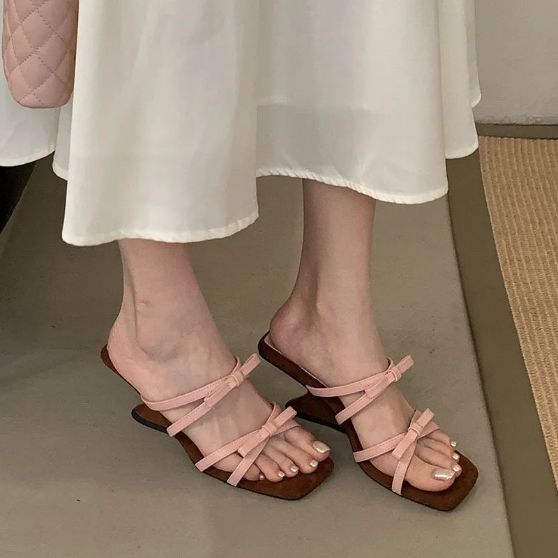 Strappy Block Heel Sandals