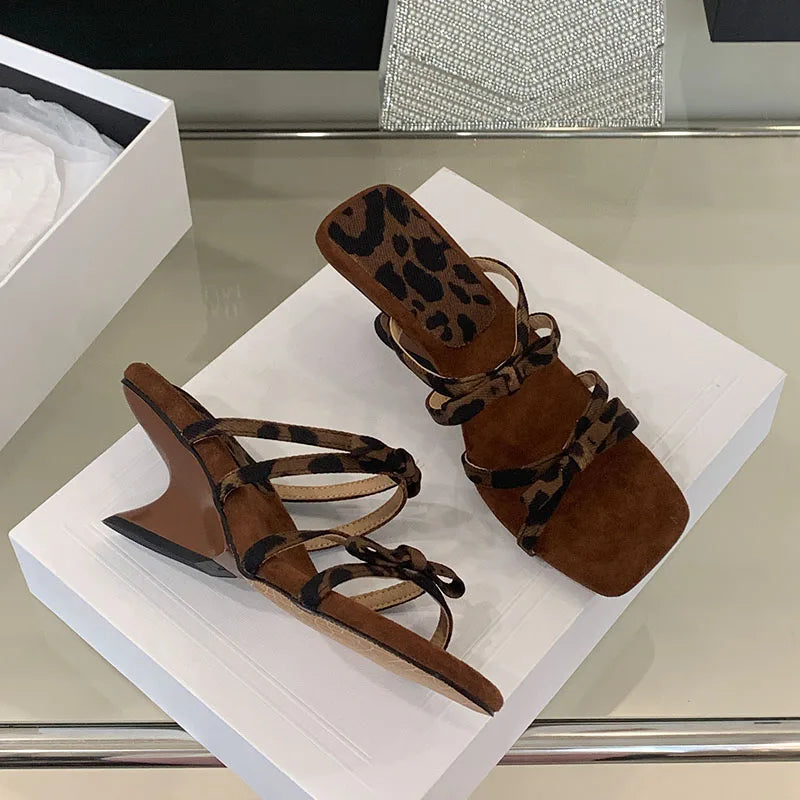 Strappy Block Heel Sandals