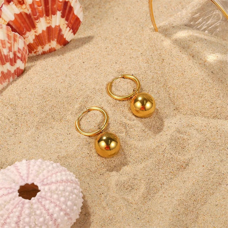 Golden Sphere Jewelry Set
