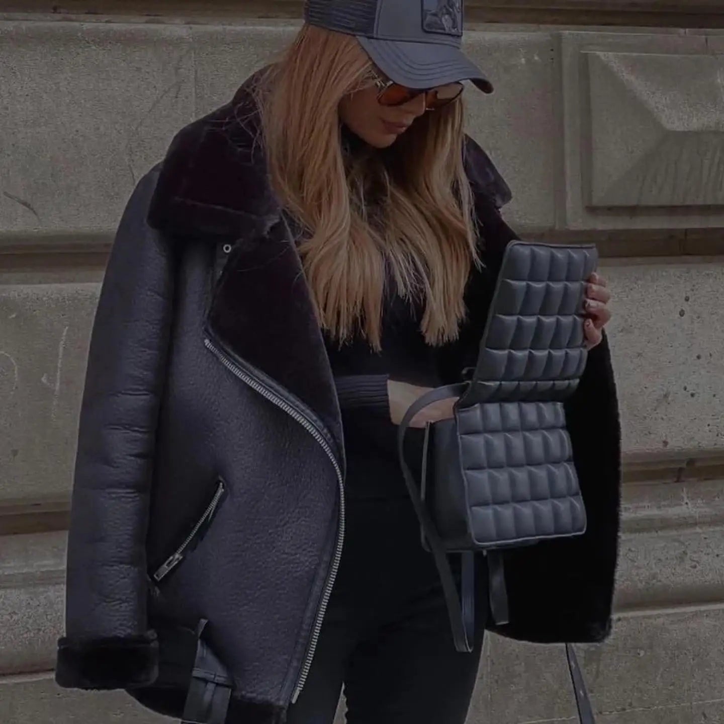 Urban Luxe Shearling Jacket
