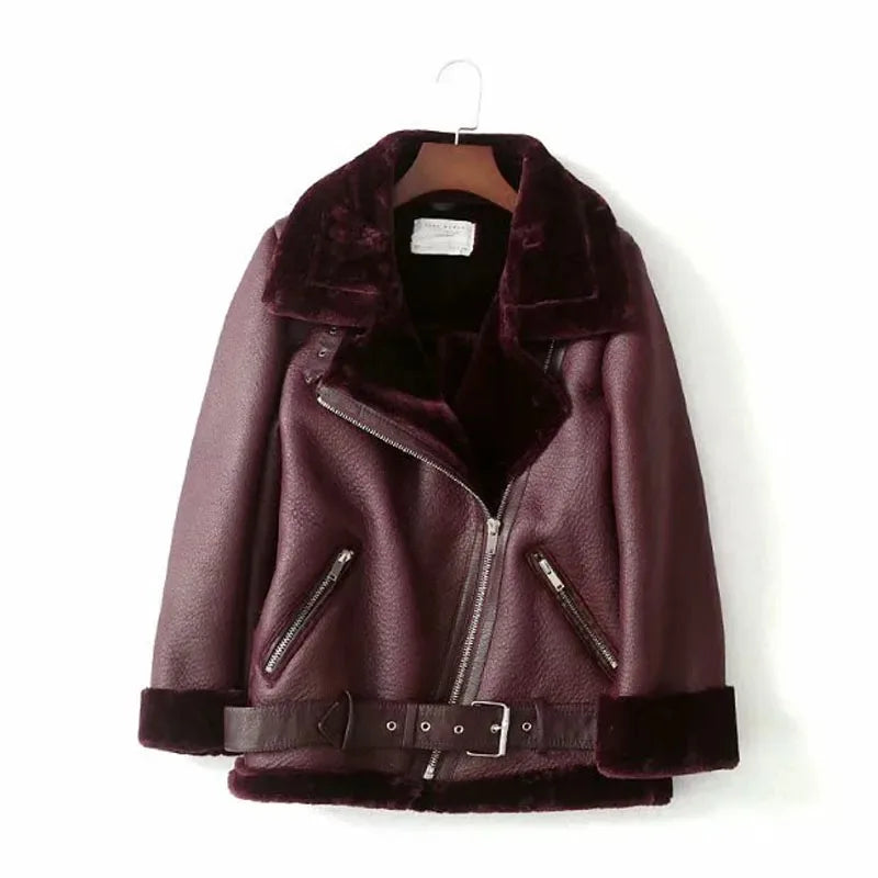 Urban Luxe Shearling Jacket