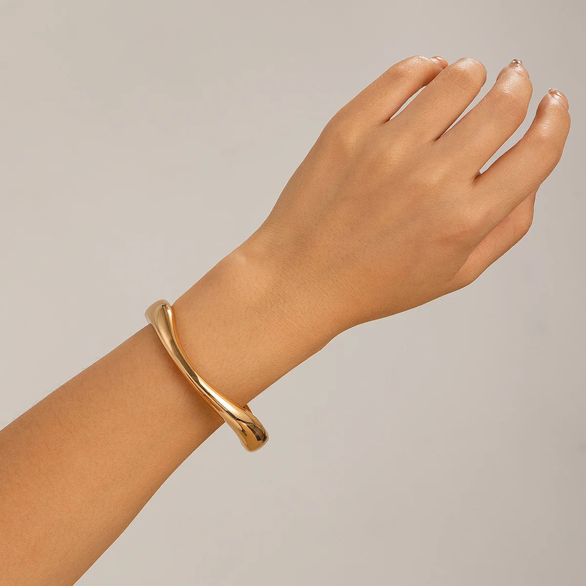 Bold Sculptural Bracelet & Ring Set