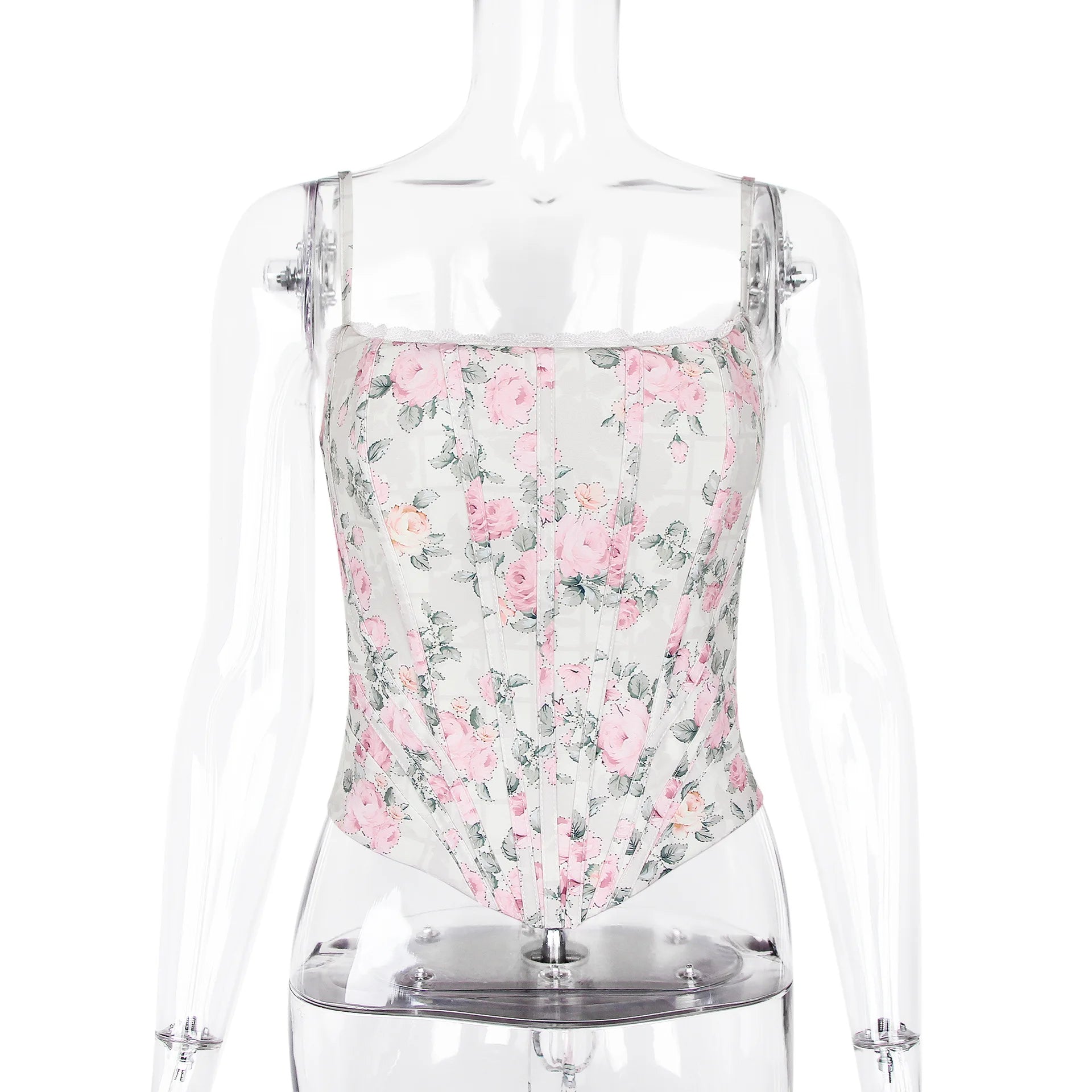 Floral Corset Top