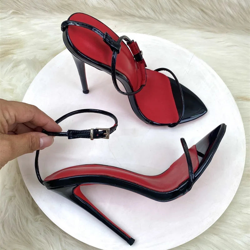 Strappy Stiletto Sandals