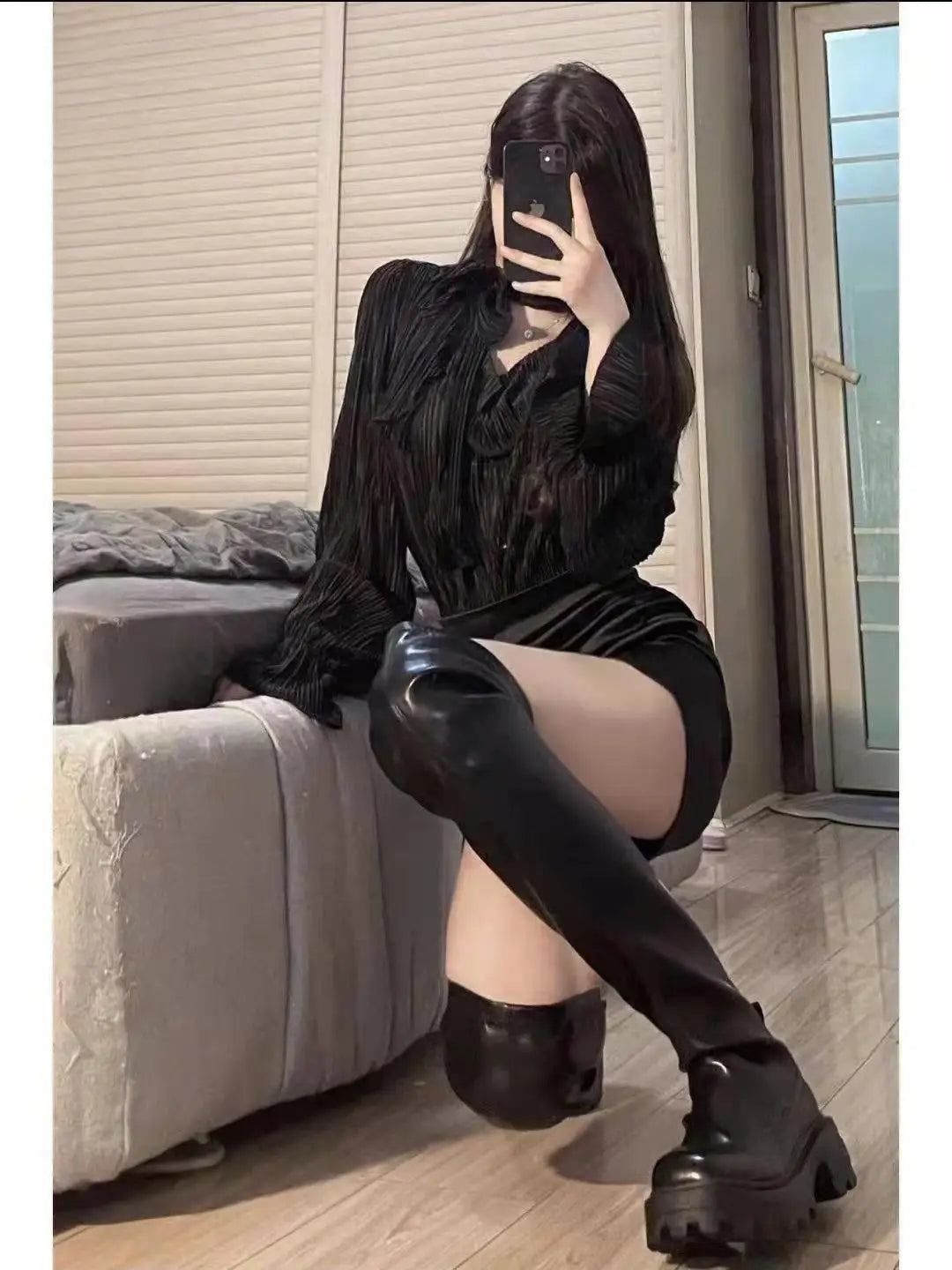 Platform Over-the-Knee Boots