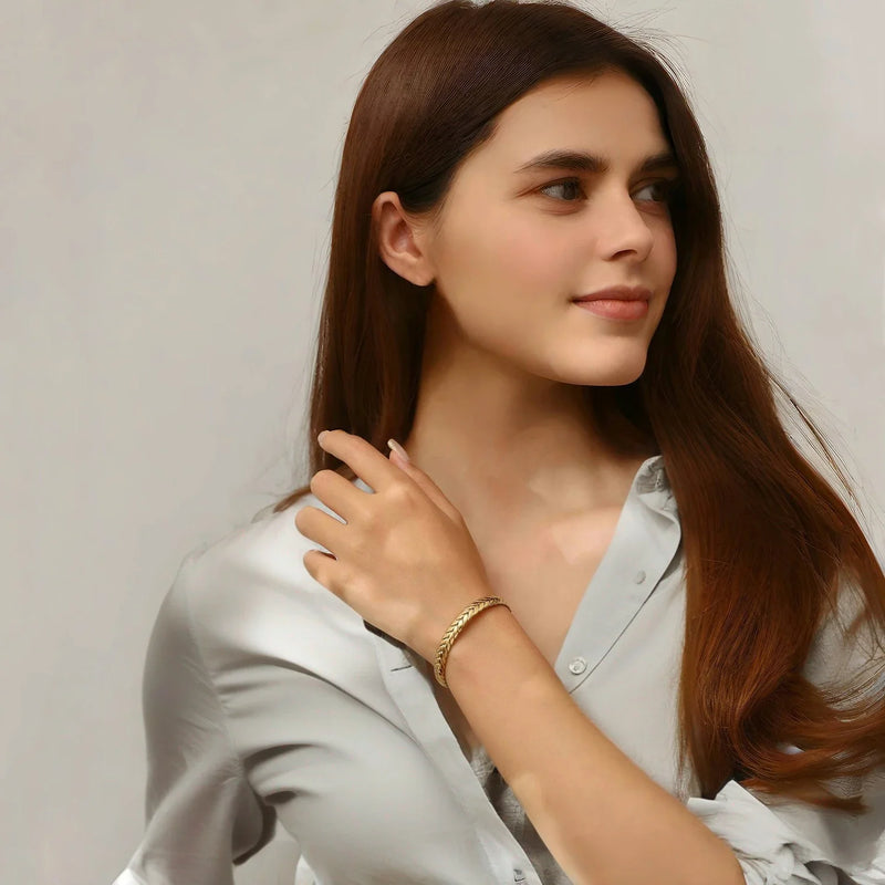 Wheat Pattern Bracelet