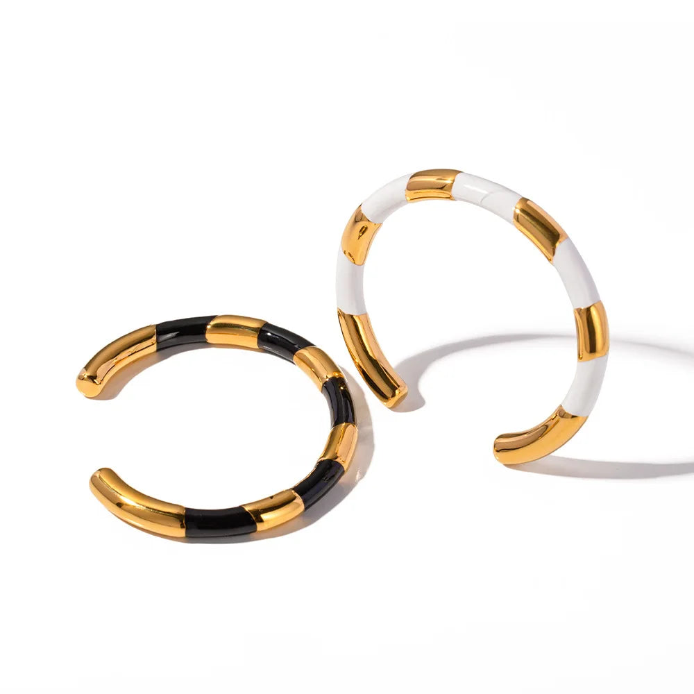 Striped Cuff Bracelet