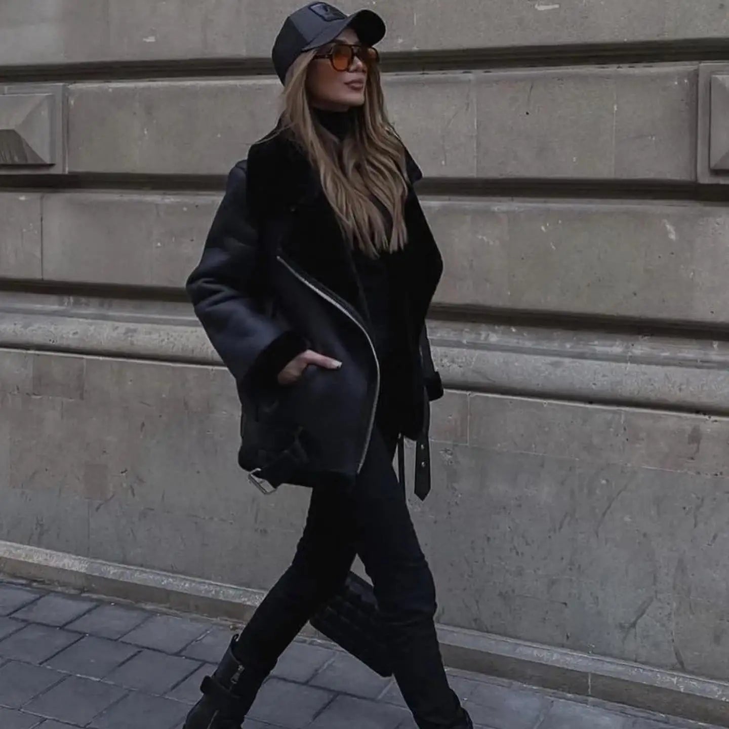 Urban Luxe Shearling Jacket