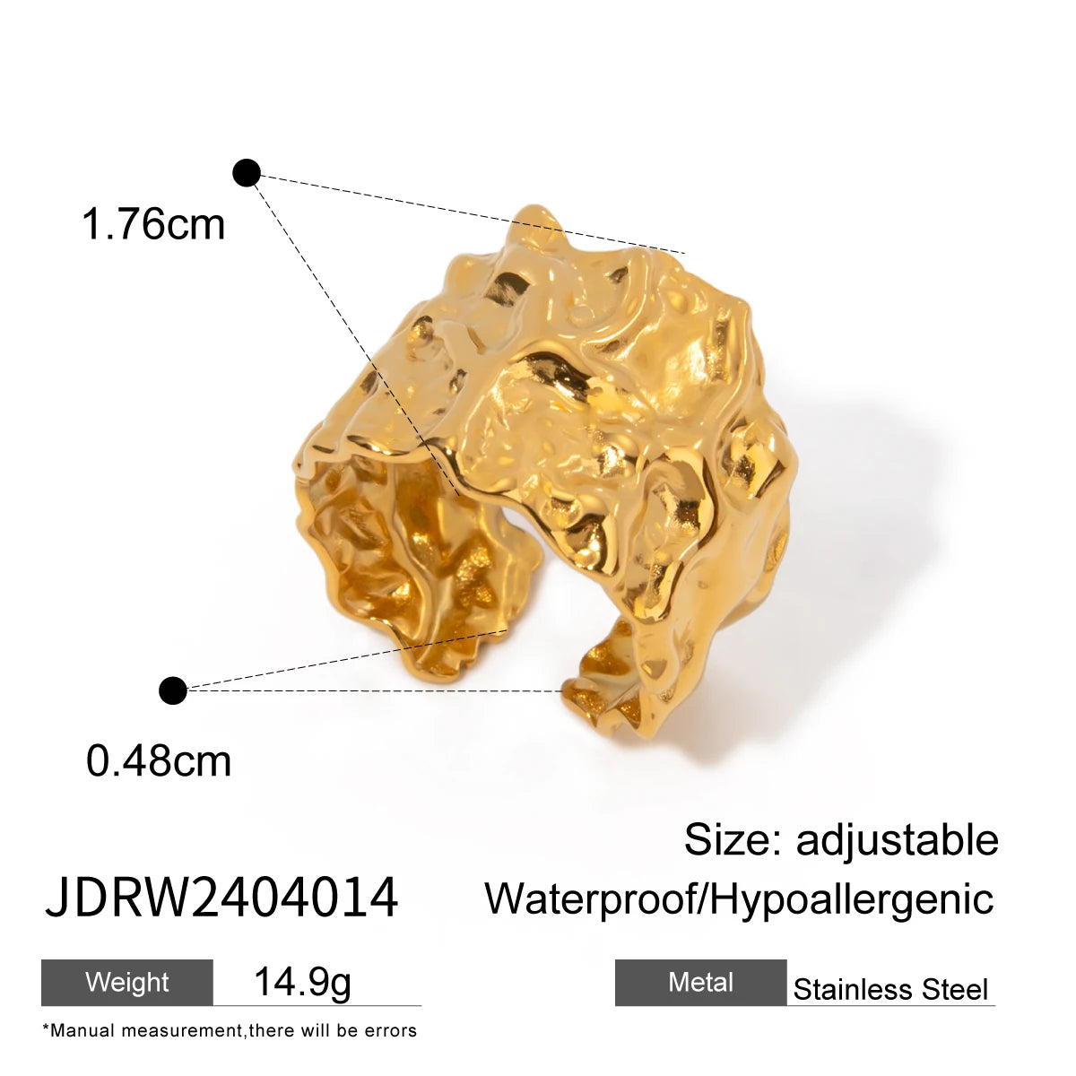 Iconic Motif Statement Ring Set