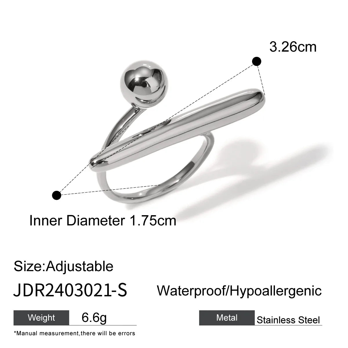 Modern Orbit Statement Ring
