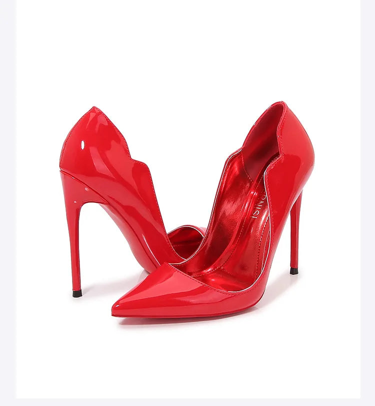 Sculpted Edge Stiletto Pumps