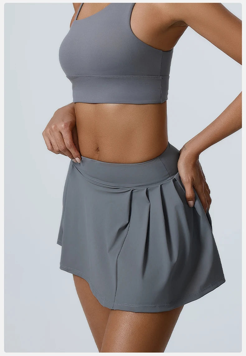High-Waist Active Skirt