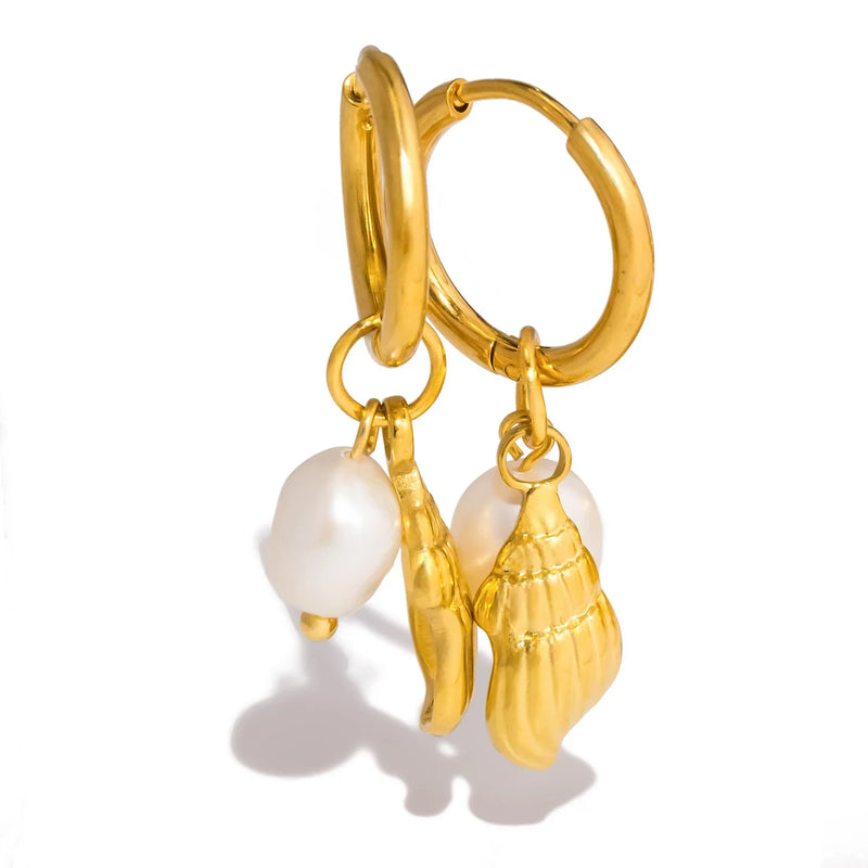 Sea Freshwater Earrings