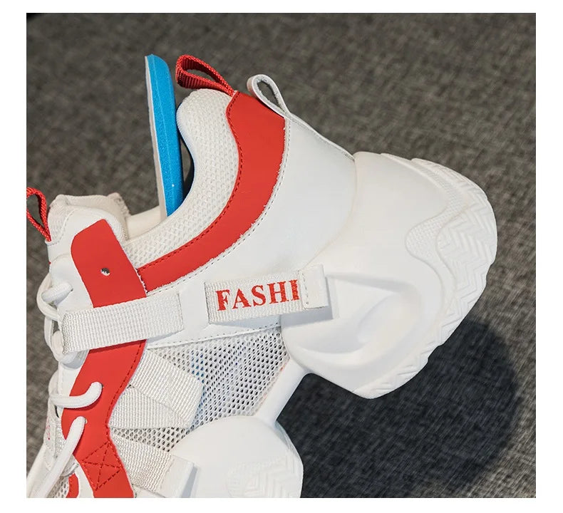 Chunky Contrast Street Sneakers