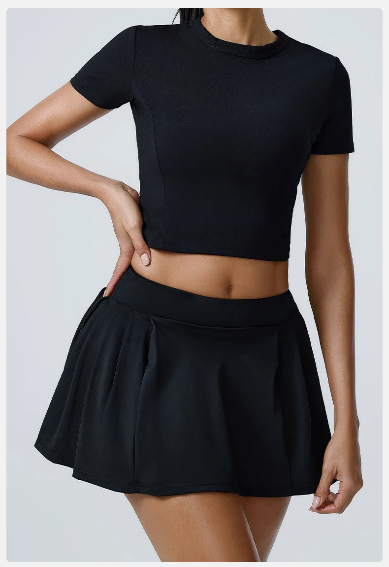 High-Waist Active Skirt