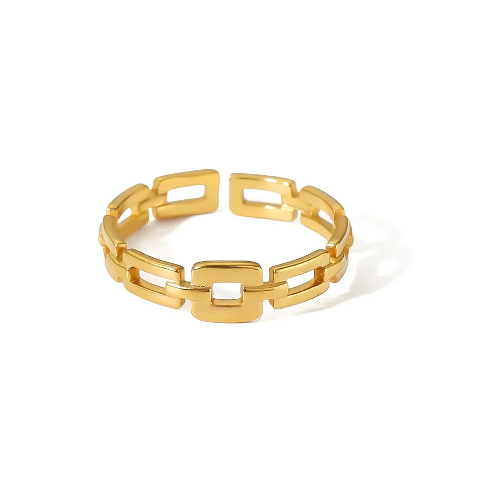 Bold Harmony Ring Set