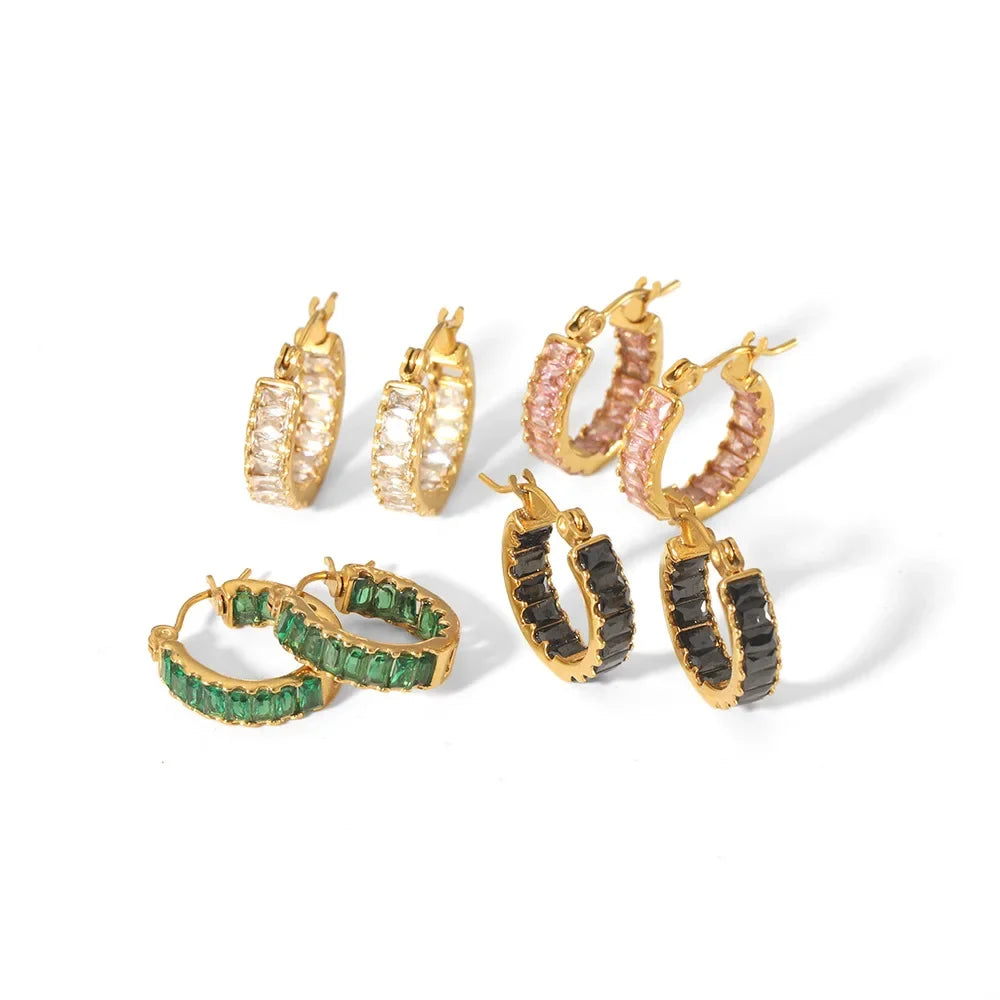 Radiance Hoop Earrings