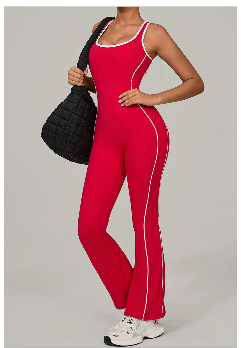 Contour Trim Active Jumpsuit