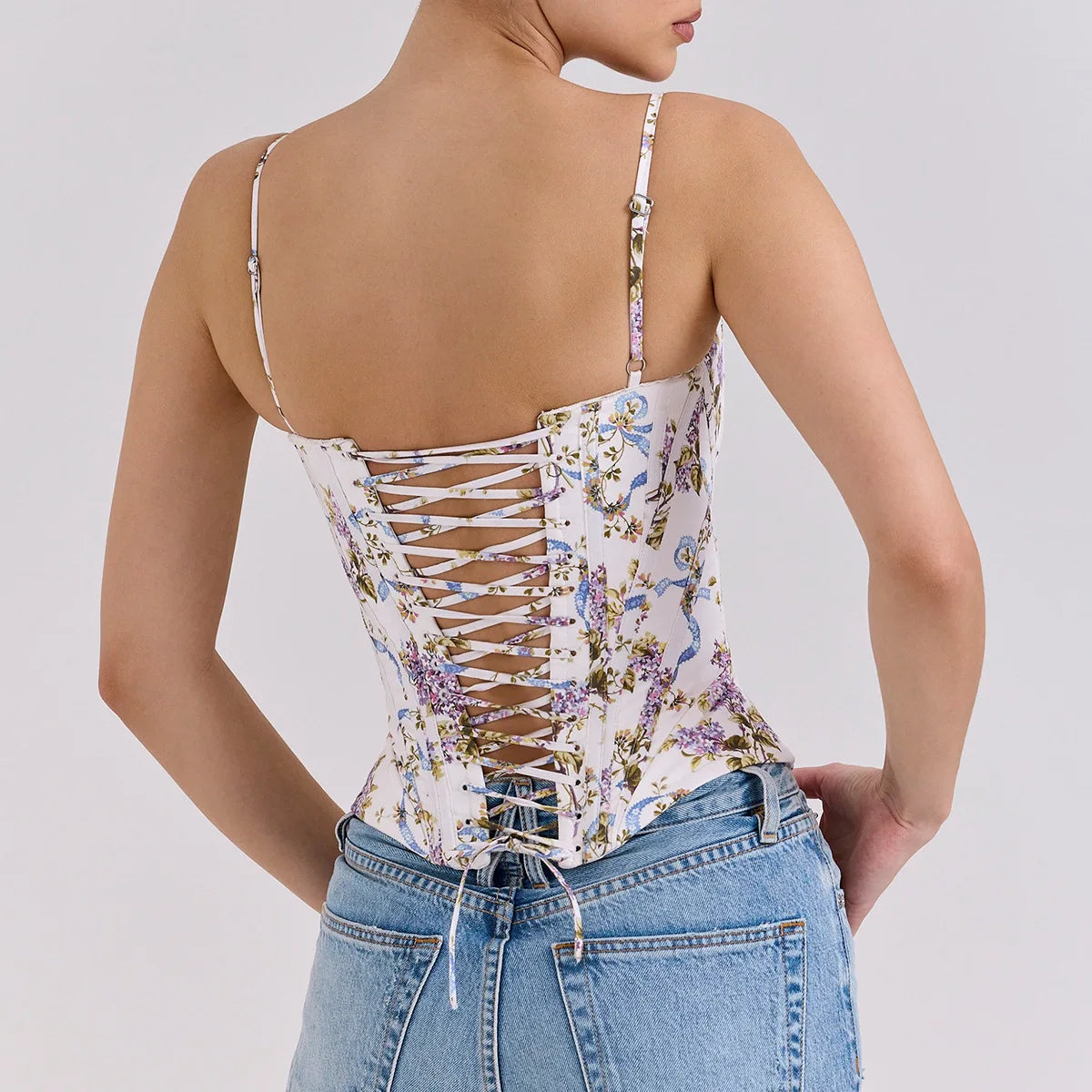 Floral Corset Top