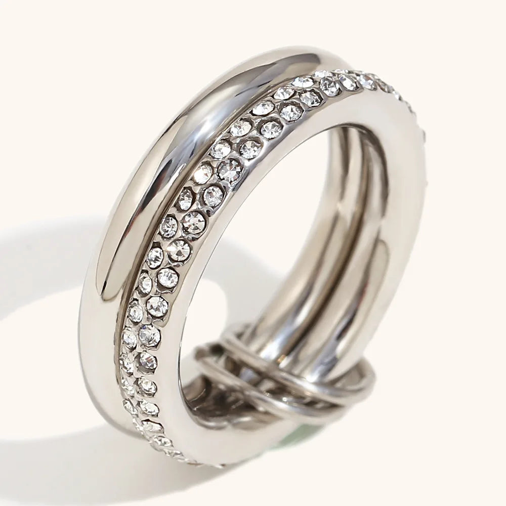 Radiant Harmony Gold Ring