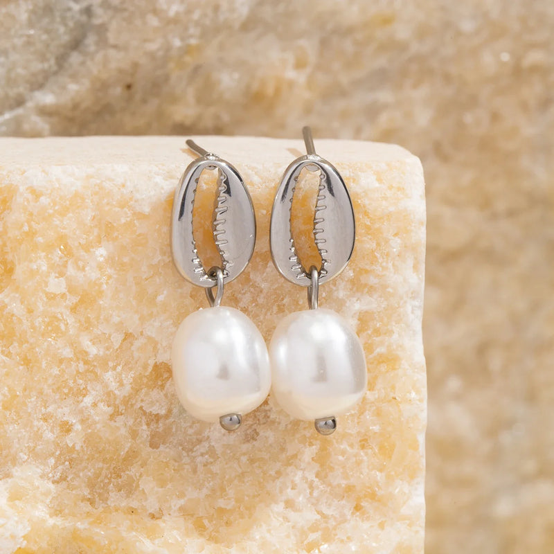 Zenya Shell Earrings