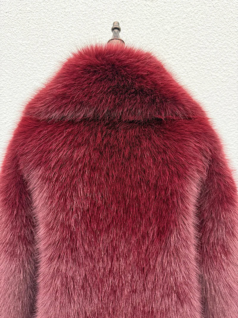 Espresso Luxe Fur Jacket