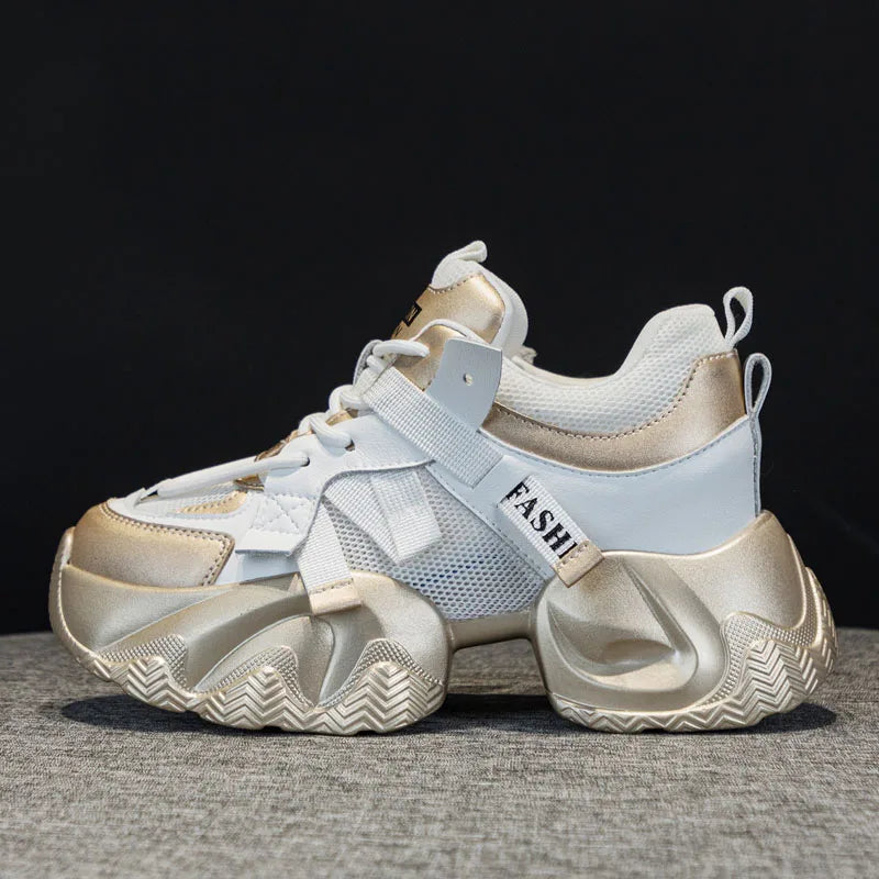 Chunky Contrast Street Sneakers