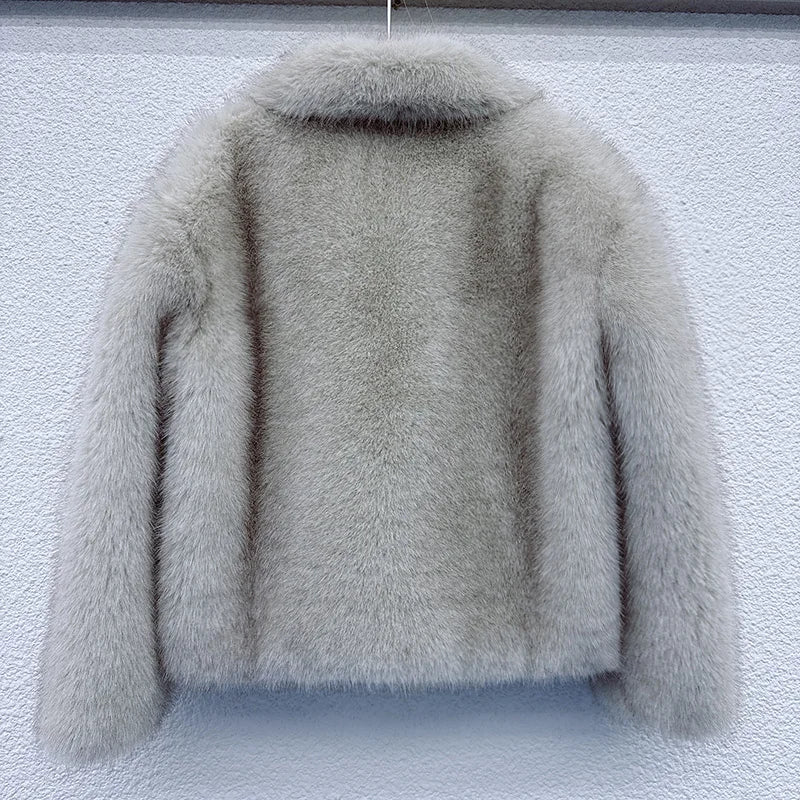 Luxe Harmony Fur Coat