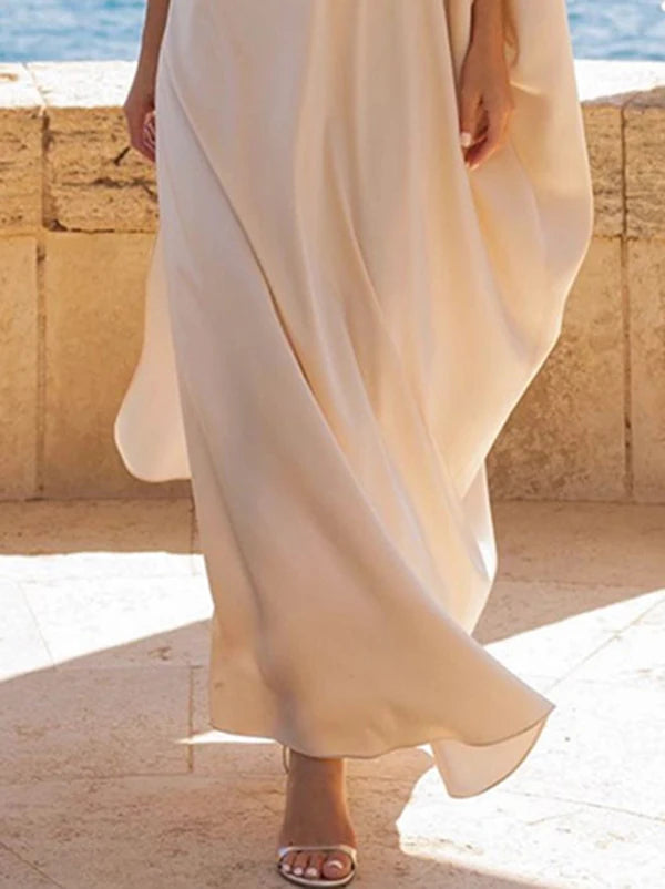 Athena One-Shoulder Maxi Dress