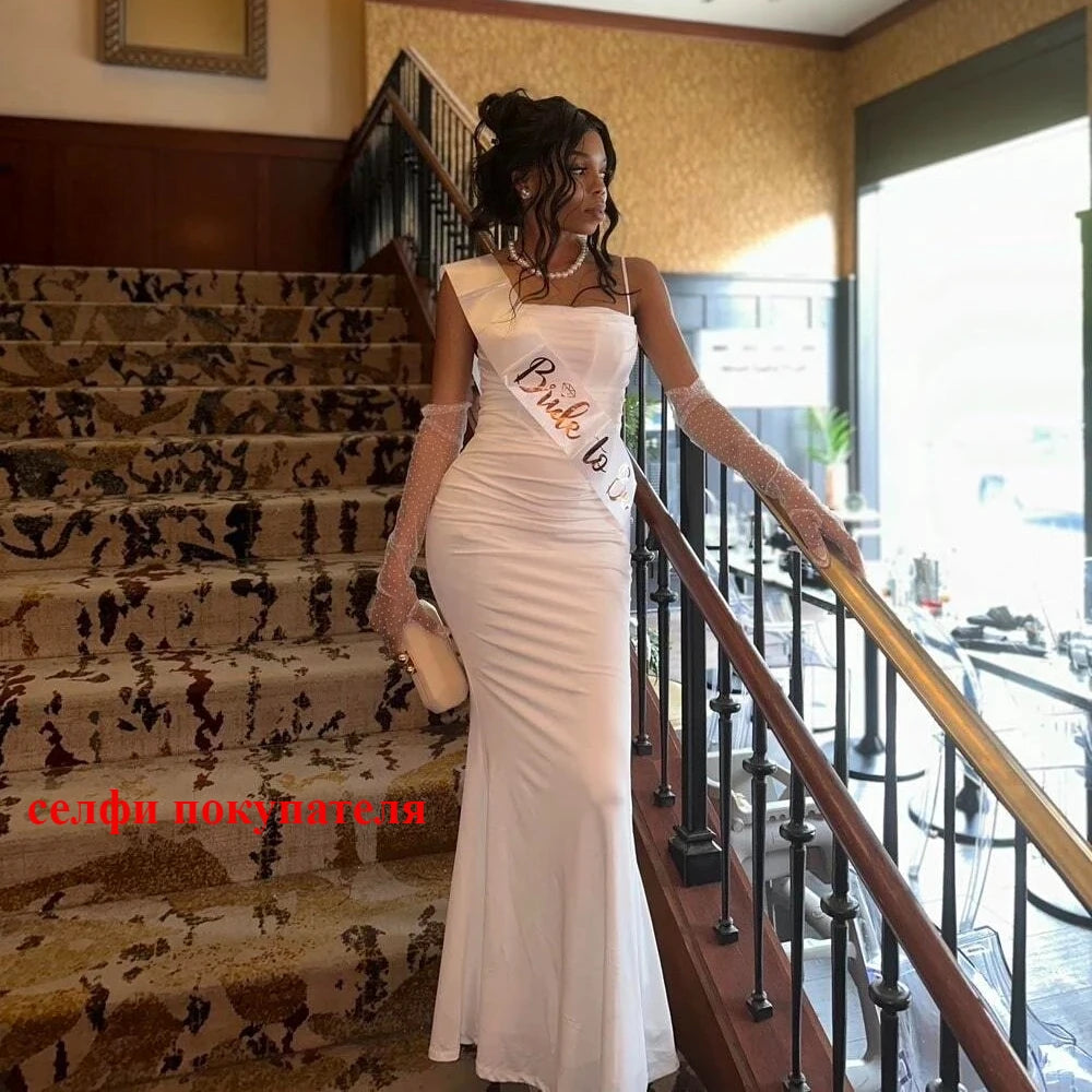 Elegant Fitted Spaghetti Strap Maxi Dress