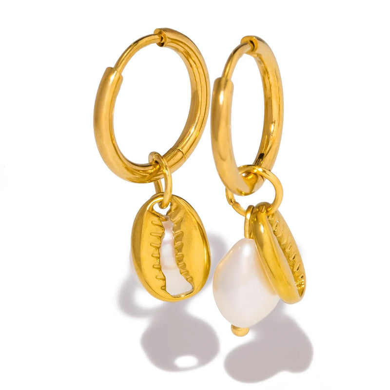 Sea Freshwater Earrings