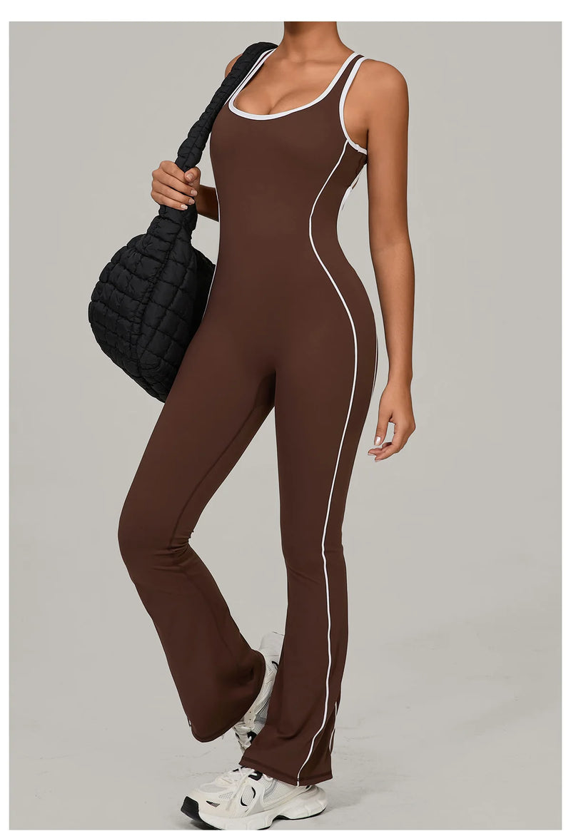 Contour Trim Active Jumpsuit