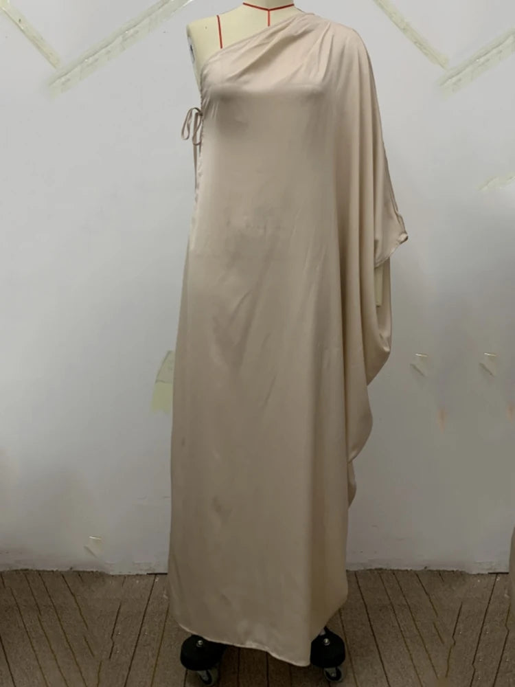 Athena One-Shoulder Maxi Dress