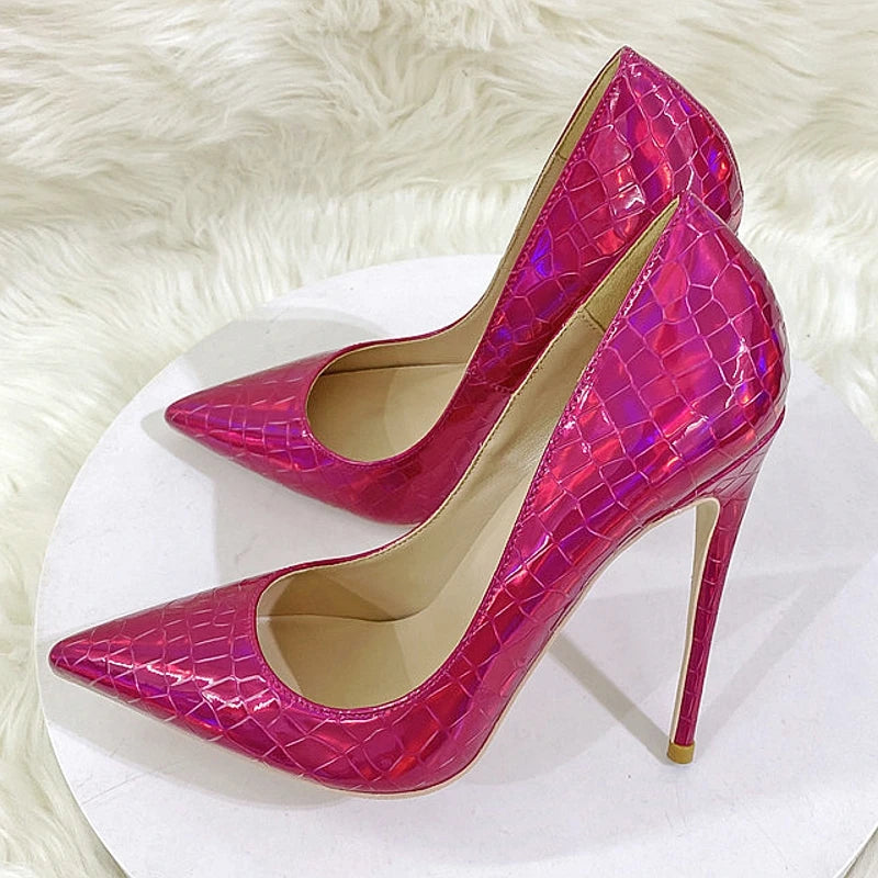 Holographic Stiletto Pumps